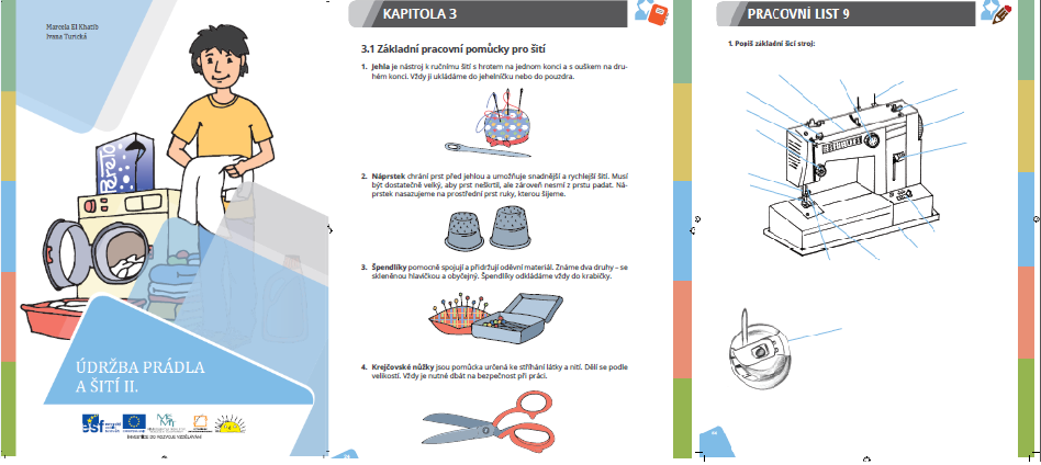 učebnice údržba a šití 2